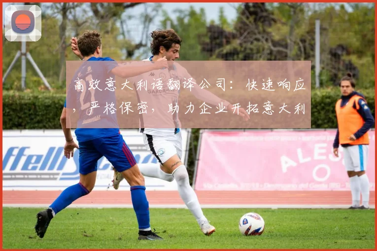 高效意大利语翻译公司：快速响应，严格保密，助力企业开拓意大利市场